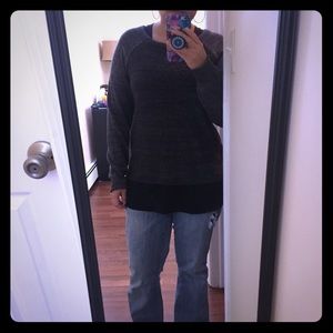 Black shimmery sweater/shirt